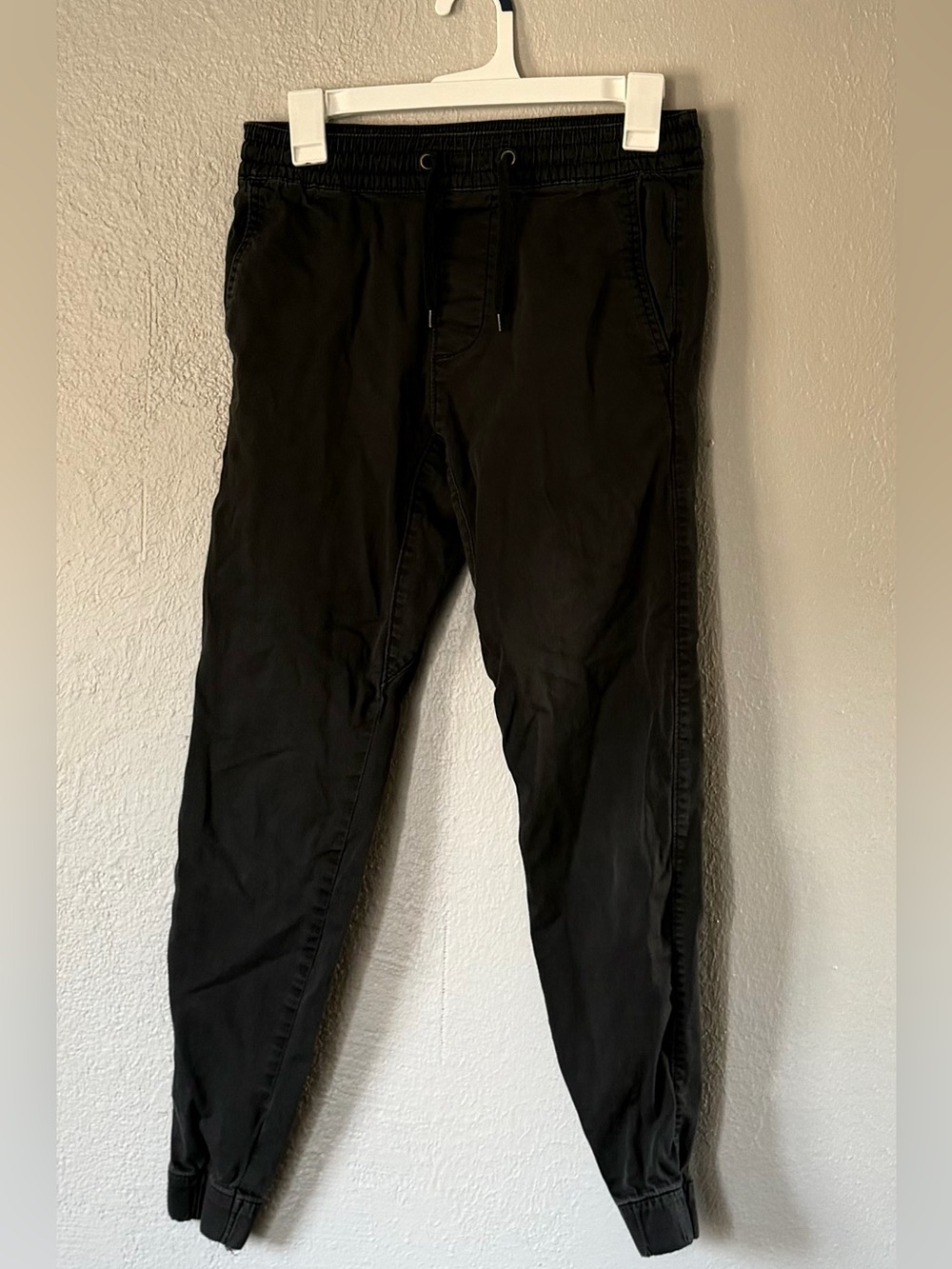 Hollister black super skinny jogger pants men’s size small